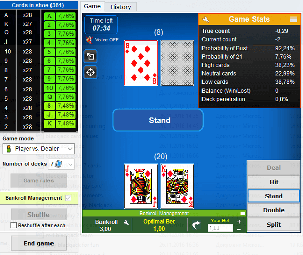 Best Blackjack Strategy Card Analysis