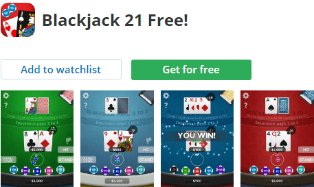 Blackjack Trainer App