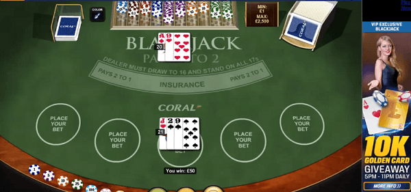 Double Down Blackjack
