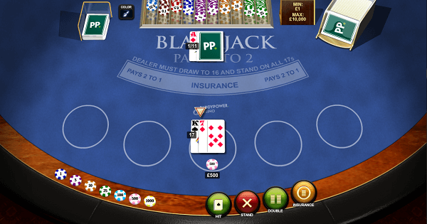 blackjack play free online