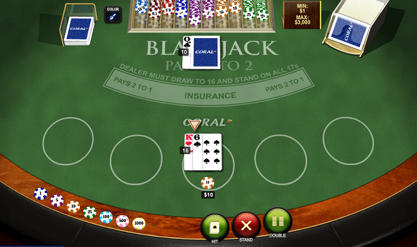 monte carlo blackjack simulation