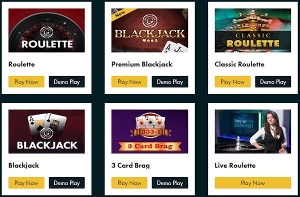 Blackjack Casino Games