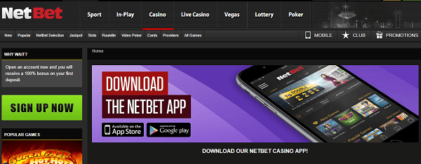 Netbet Blackjack Mobile App